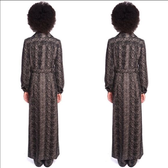 New Free People Anna Sui Serpent’s Shimmer Coat - Picture 5 of 10